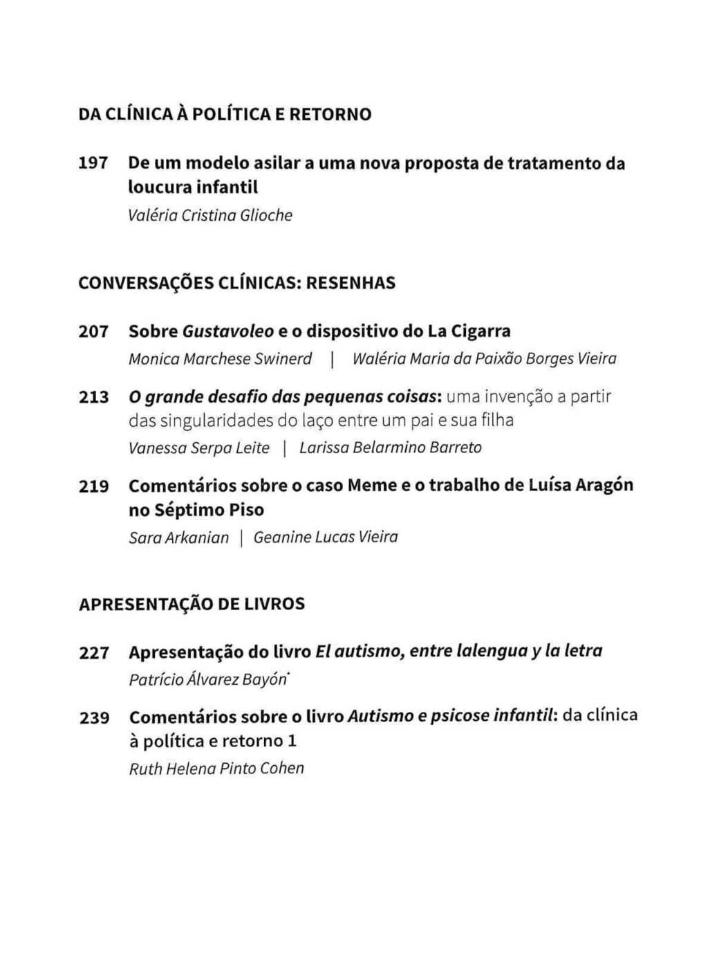 Imagem de AUTISMO E PSICOSE INFANTIL: DA CLINICA À POLITICA E RETORNO 2