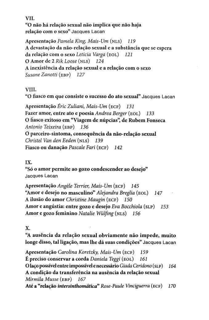 Imagem de SCILICET NÃO HÁ RELAÇÃO SEXUAL