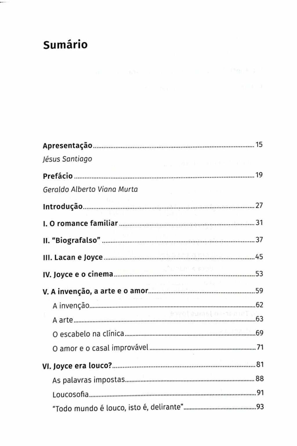 Imagem de JOYCE, O SAL DE LACAN