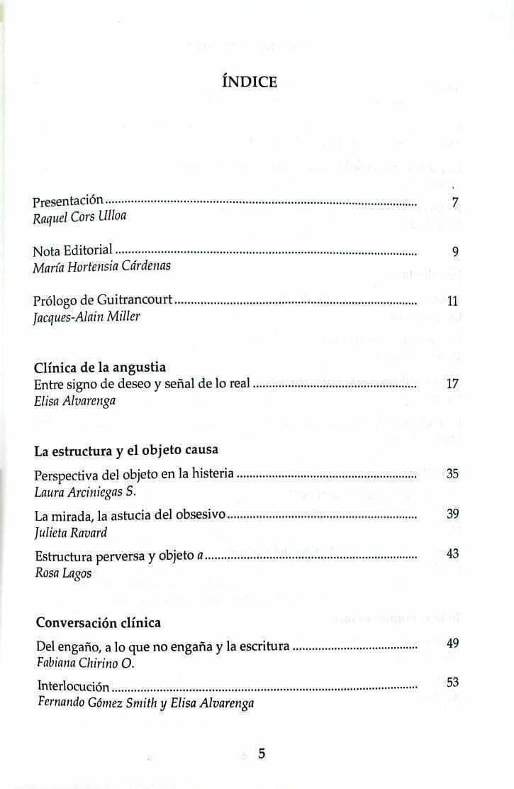 Imagem de CUADERNOS DEL INES - CLÍNICA DE LA ANGUSTIA