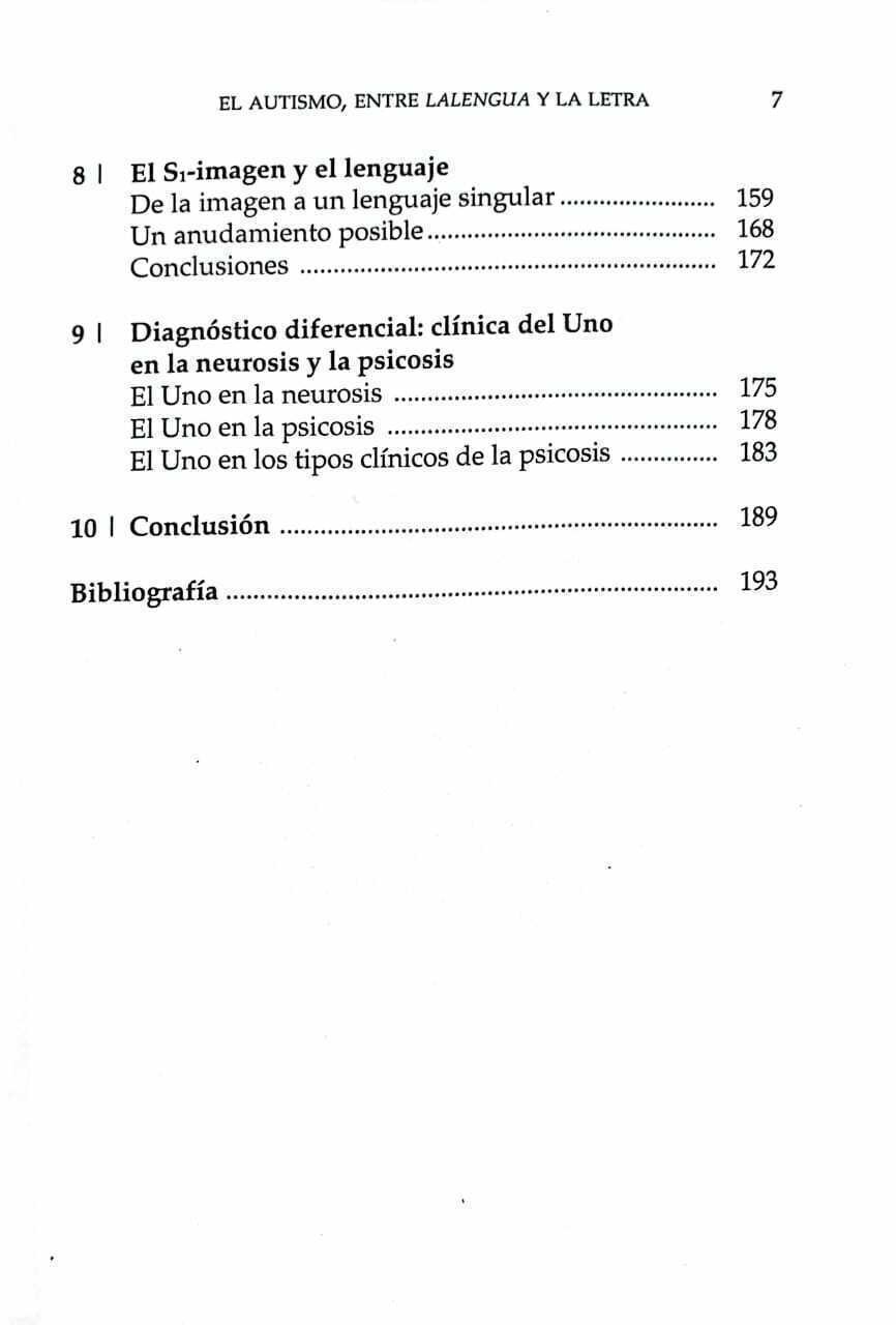 Imagem de EL AUTISMO, ENTRE LALENGUA Y LA LETRA