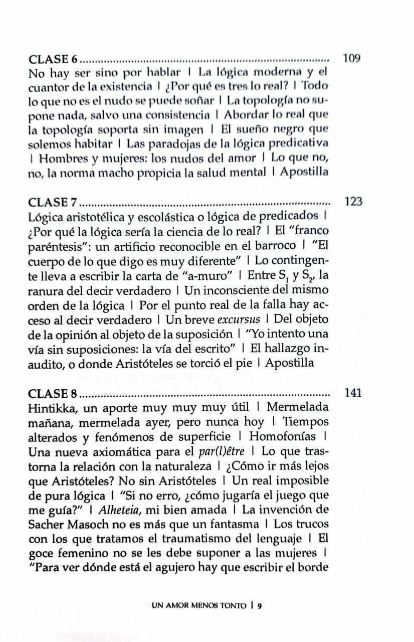 Imagem de UN AMOR MENOS TONTO. UNA LECTURA DEL SEMINARIO XXI DE LACAN