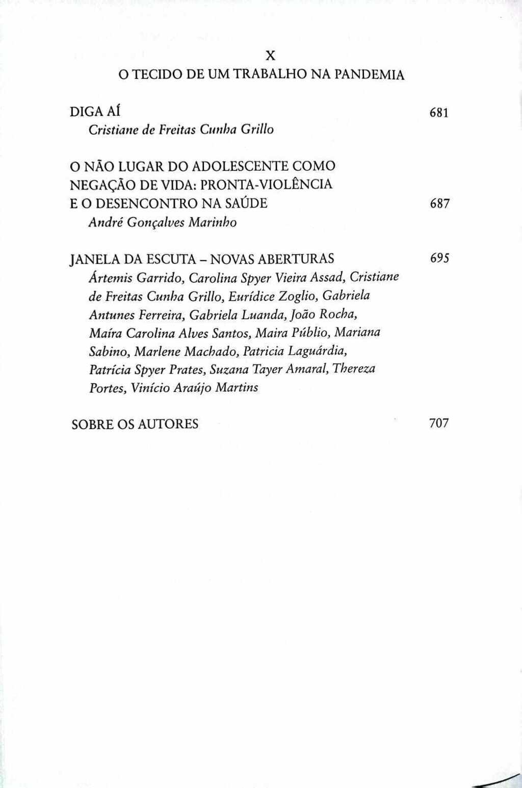Imagem de JANELA DA ESCUTA O ADOLESCENTE ESPECIALISTA DE SI E A TESSITURA DE UMA REDE SOB MEDIDA