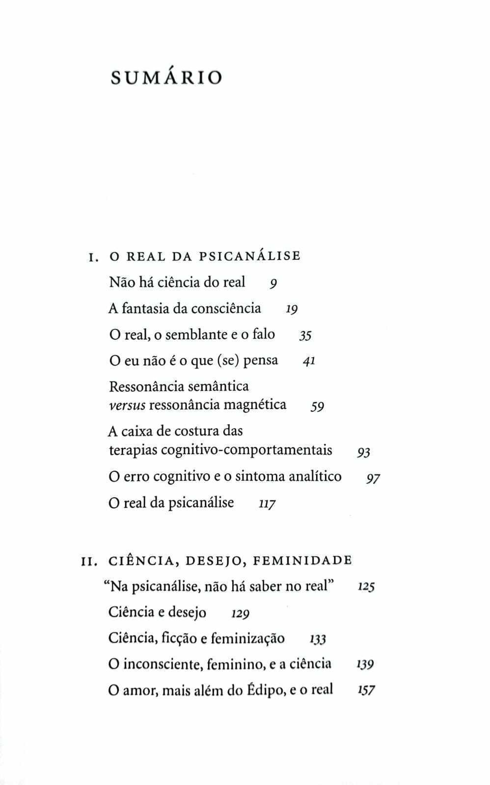 Imagem de A PSICANÁLISE, A CIÊNCIA, O REAL