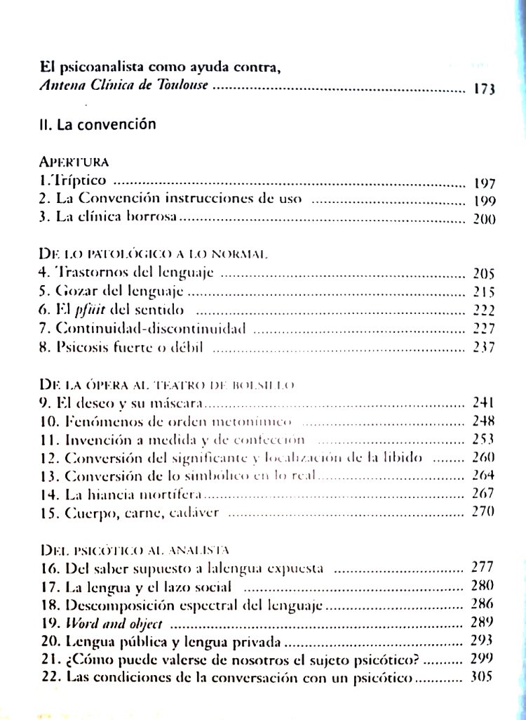 Imagem de LA PSICOSIS ORDINARIA