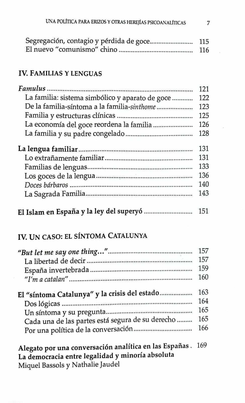 Imagem de UNA POLÍTICA PARA ERIZOS Y OTRAS HEREJÍAS PSICOANALÍTICAS