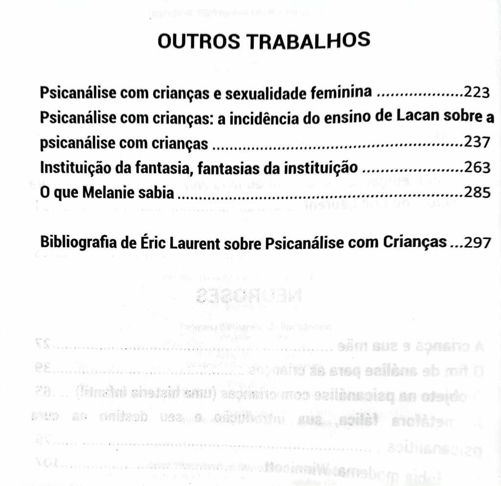 Imagem de CONVERSA COM O INCONSCIENTE DAS CRIANÇAS E SEUS OBJETOS