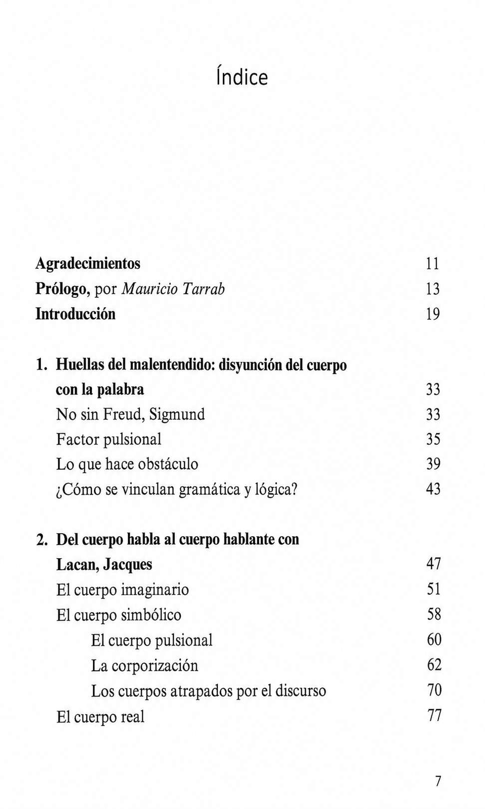 Imagem de CUERPO HABLANTE Y LÓGICA DEL MALENTENDIDO