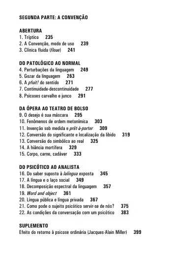 Imagem de A PSICOSE ORDINÁRIA: A CONVENÇÃO DE ANTIBES