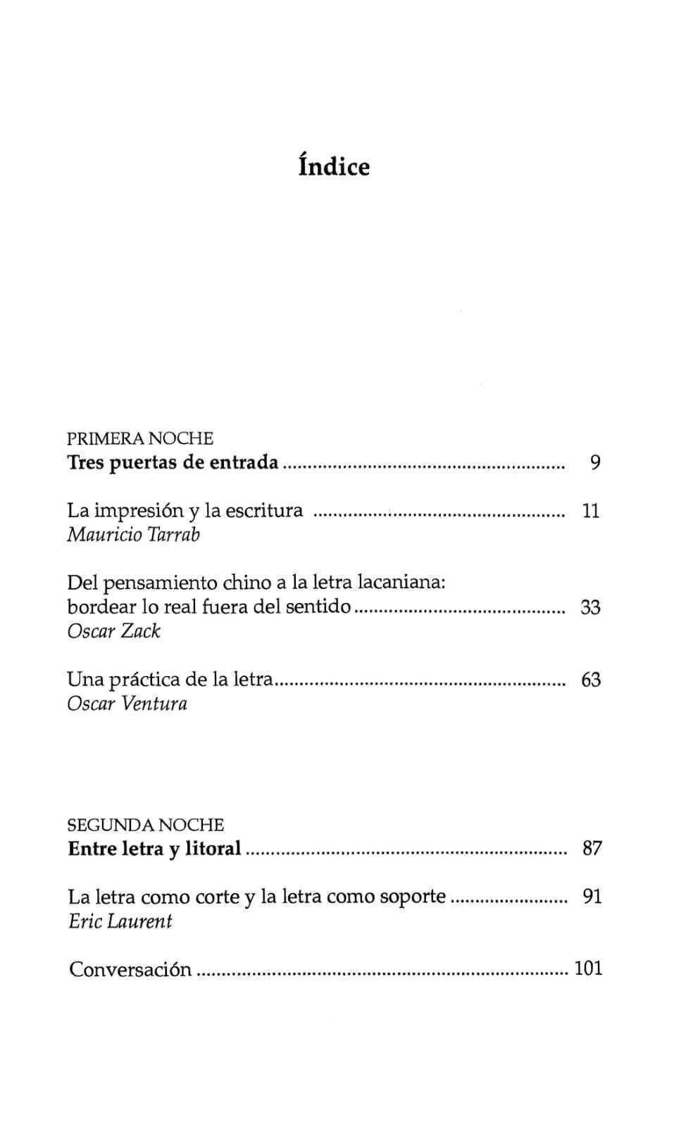 Imagem de LA LETRA LACANIANA